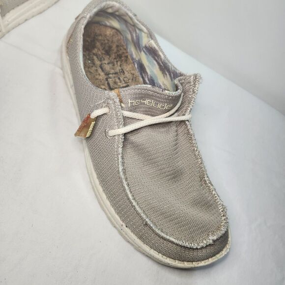 Men's Hey Dude Wally ECO Sox Desert Size 8 - Picture 13 of 13